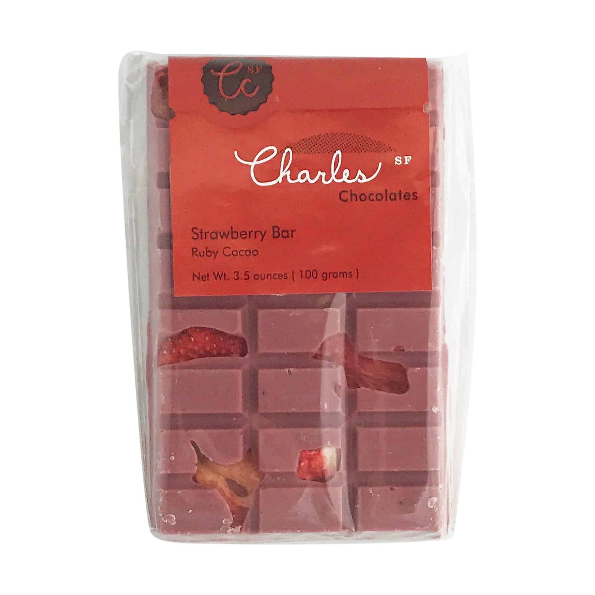 Wholesale Cc Ruby Cacao Strawberry Bar- Bulk