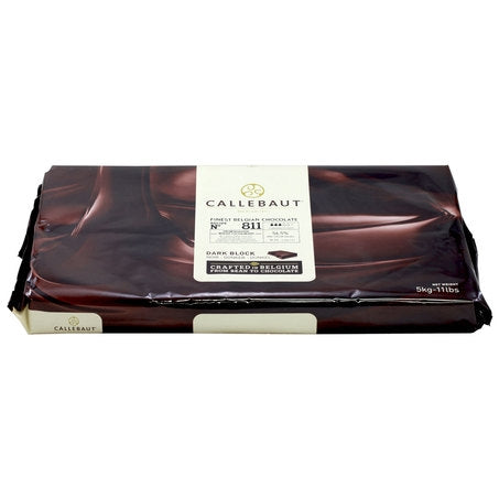 Wholesale Callebaut Each Dark Chocolate Block #811 54.5%- Bulk