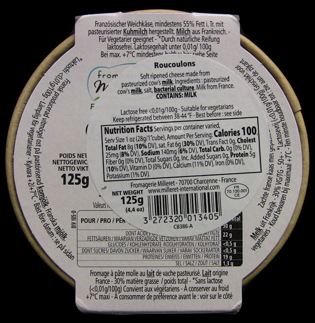 Wholesale Milleret Roucoulons 125G- Bulk
