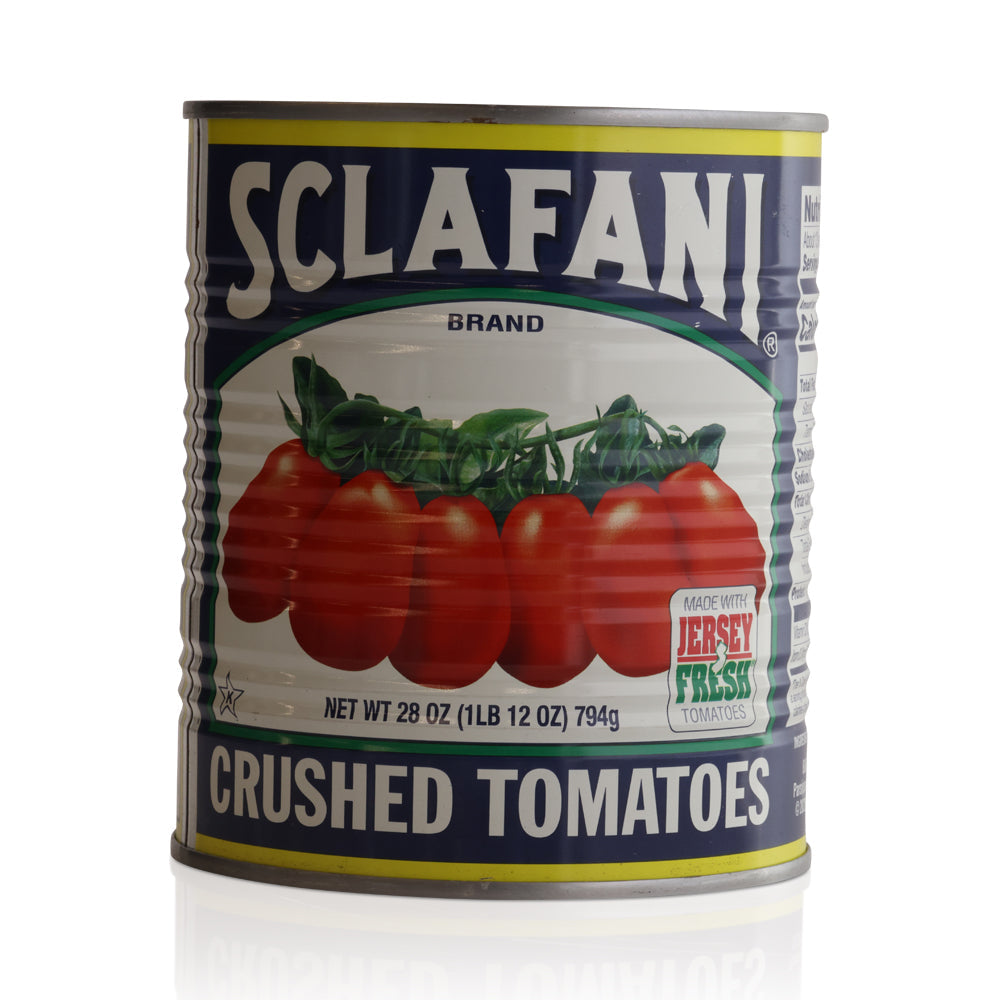 Wholesale Sclafani Case Crushed Jersey Tomatoes- Bulk