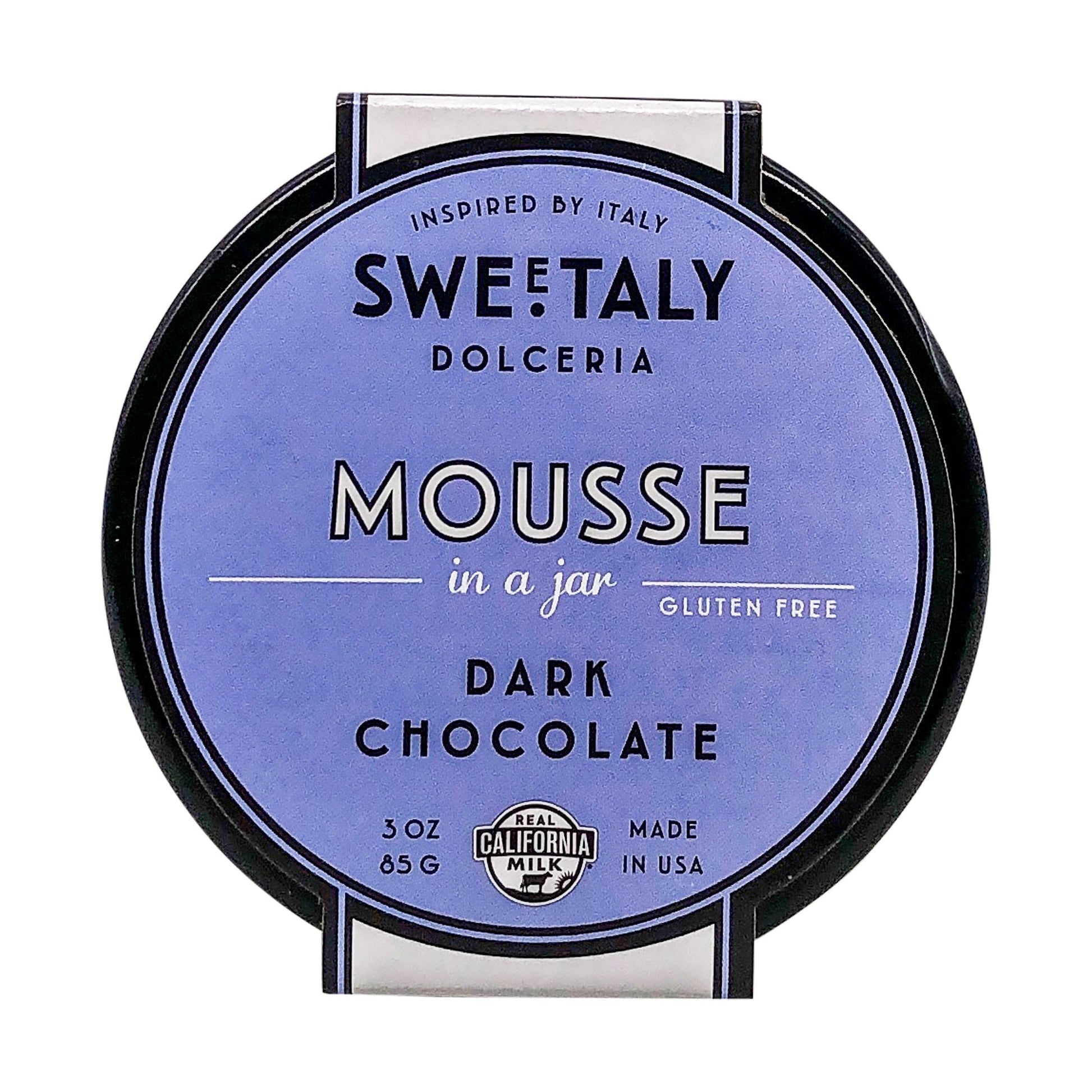 Wholesale Sweetaly Mousse Dark Chocolate 3 oz- Bulk