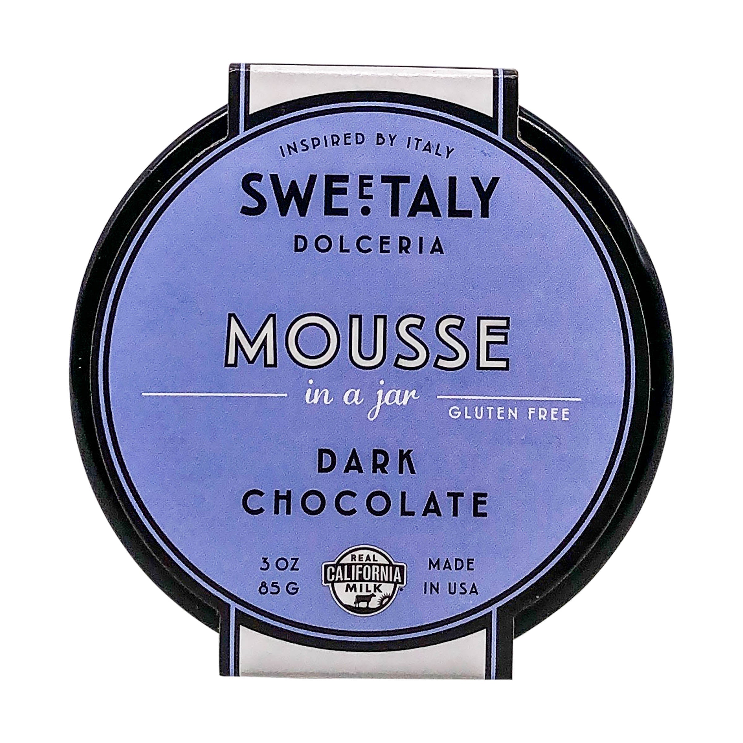 Wholesale Sweetaly Mousse Dark Chocolate 3 oz- Bulk