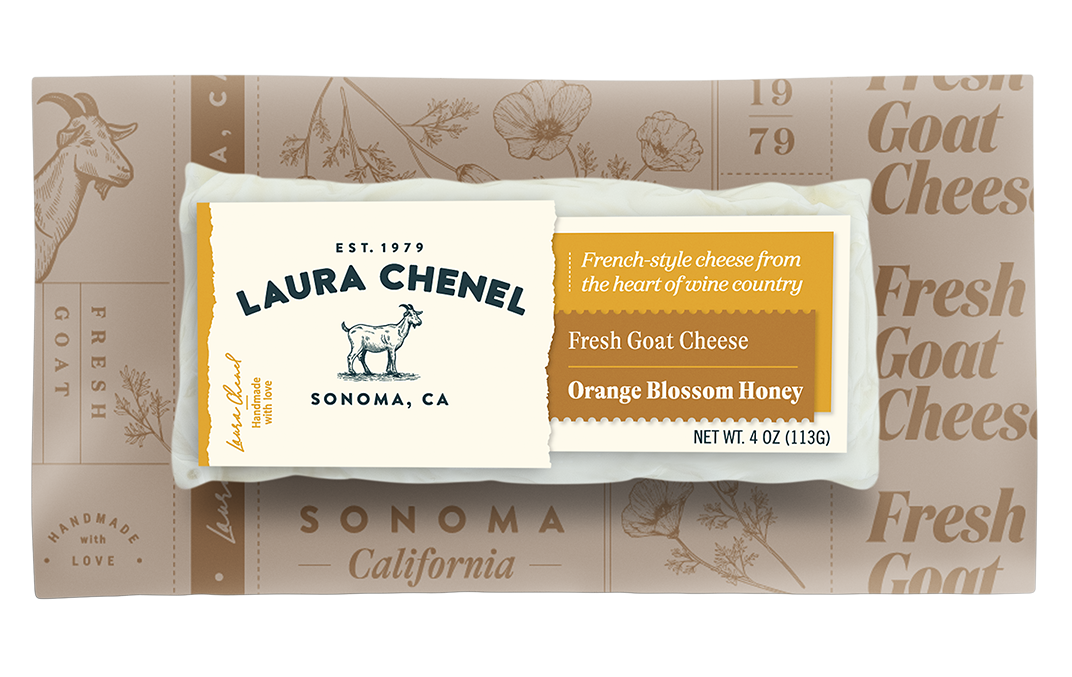 Wholesale Laura Chenel Goat Orng Blssm Hny P.- Bulk