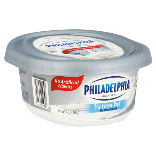 Wholesale Philadelphia Each Cream Cheese 1/3 Less Fat- Bulk