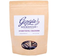 Wholesale Georgia Sourdough Everything Sourdough Crackers 4 Oz- Bulk