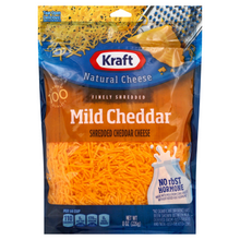 Wholesale Kraft Each Finely Shredded Mild Cheddar Cheese- Bulk