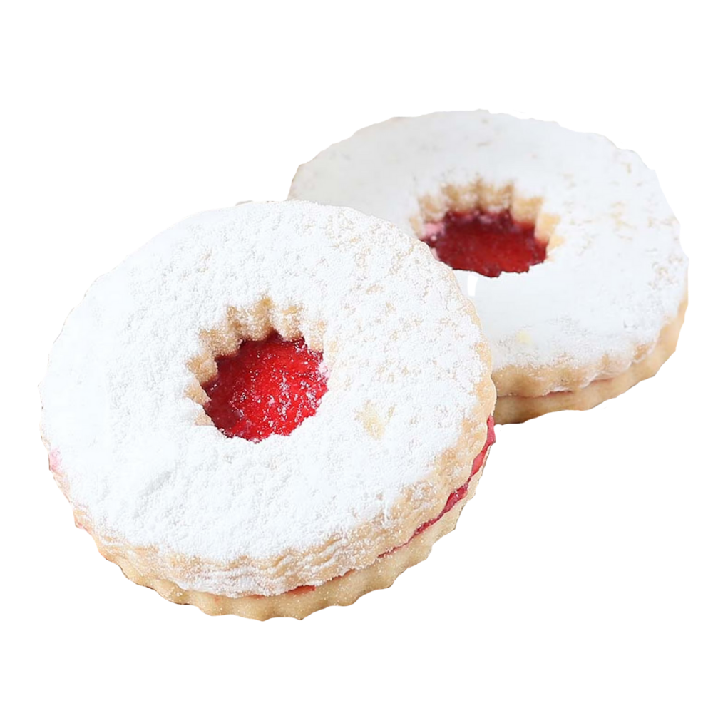 Wholesale Muffin N Stuff Case Individually Wrapped Linzer Tart Cookies- Bulk