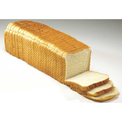 Wholesale European Baker Case White Pullman Bread Loaf 28 Slices- Bulk
