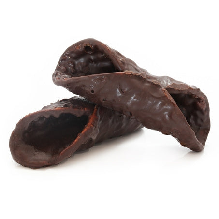 Wholesale Leonard Case Large Chocolate Cannoli Shells- Bulk