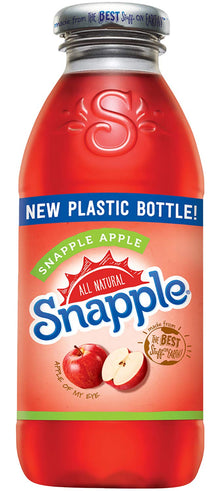 Wholesale Snapple Case Apple Beverage 16 Oz Plastic- Bulk