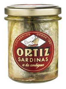 Wholesale Ortiz Sardines Olive Oil Jar- Bulk