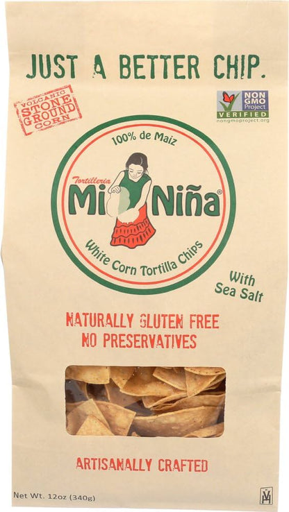 Wholesale Mi Nina White Corn Tortilla Chips- Bulk