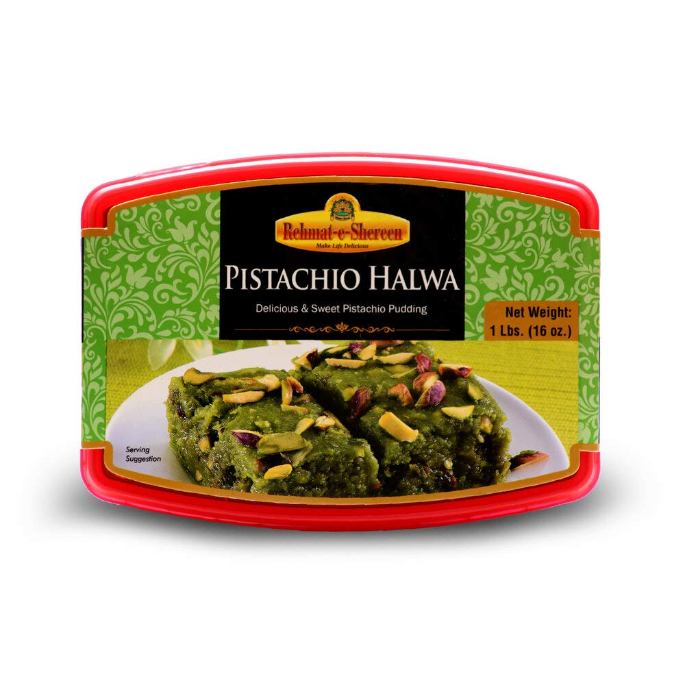 Wholesale Rehmat E Shereen Pistachio Halwa 1lb- Bulk