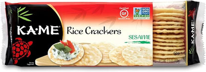 Wholesale Kame Rice Crackers Sesame- Bulk