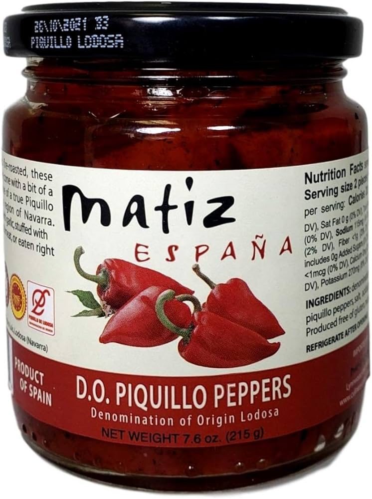 Wholesale Matiz Piquillo Pepper 7.6Oz- Bulk