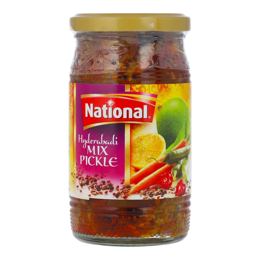 Wholesale National Hydrerabadi Mixed Pickle 320g- Bulk