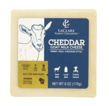 Wholesale Laclare Farms Goat Cheddar Cuts 6 Oz- Bulk