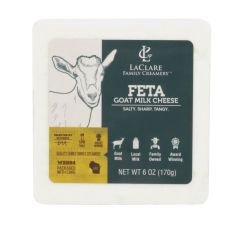 Wholesale Laclare Farms Goat Feta Cuts 6 Oz- Bulk