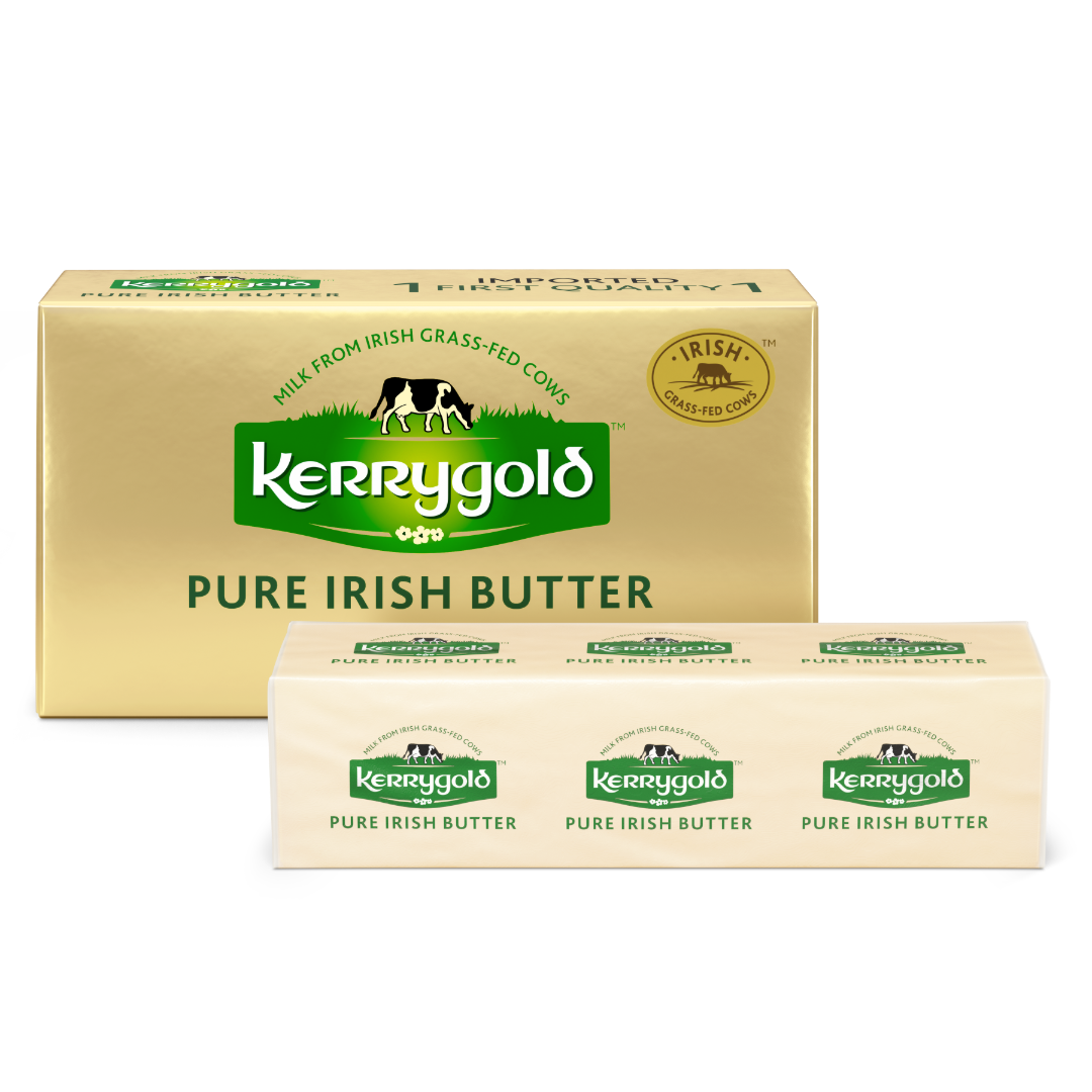 Wholesale Kerrygold Salted Butter Foil- Bulk