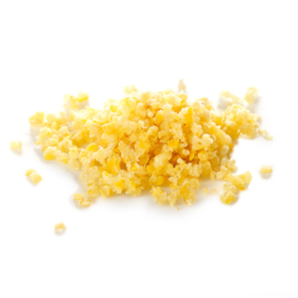 Wholesale White Toque Case Granulated Lemon Zest- Bulk