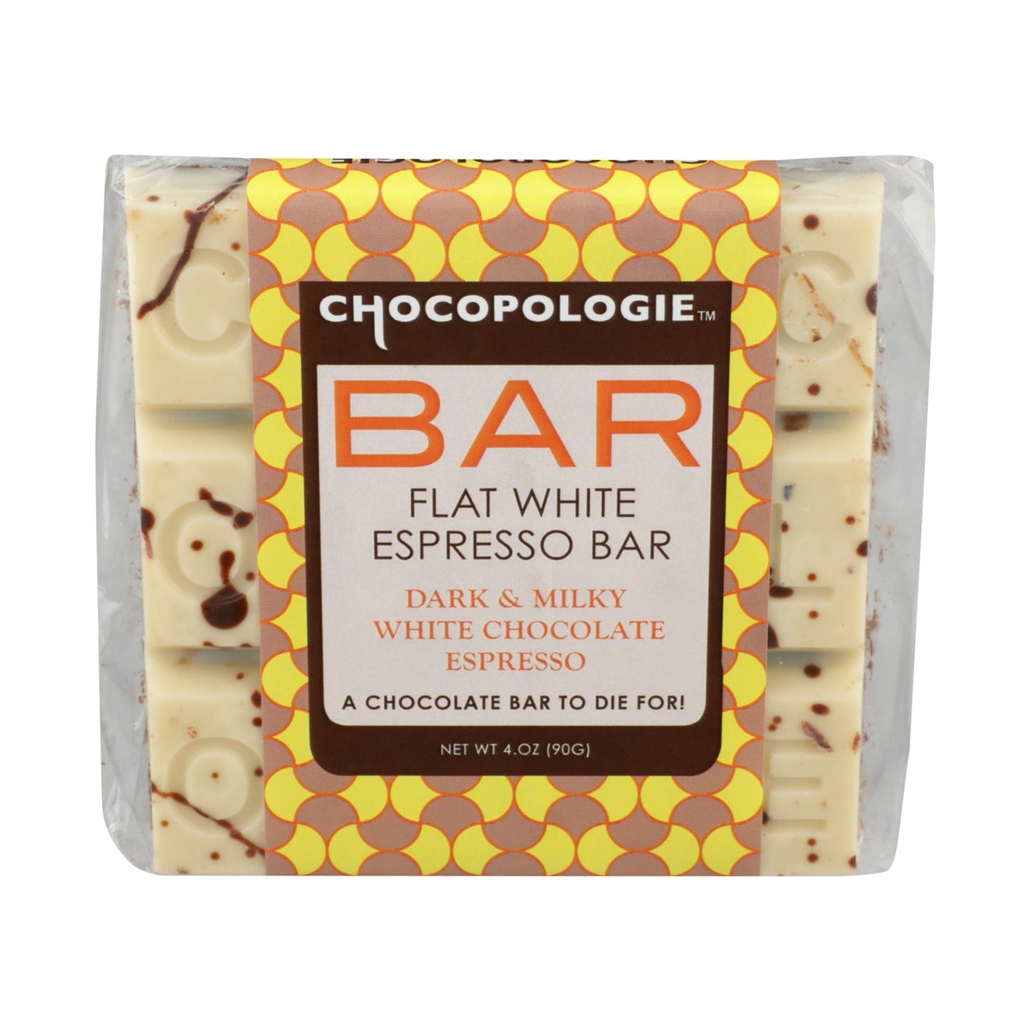 Wholesale Chocopologie White Espresso Bars- Bulk