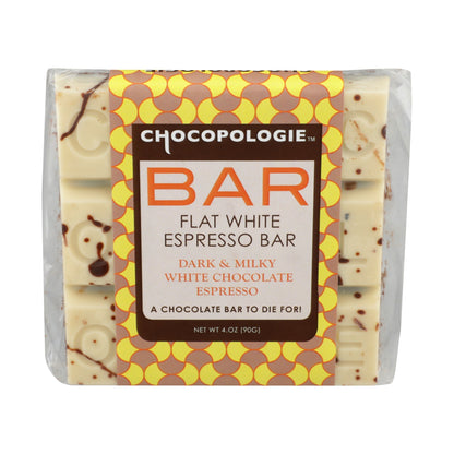 Wholesale Chocopologie White Espresso Bars- Bulk