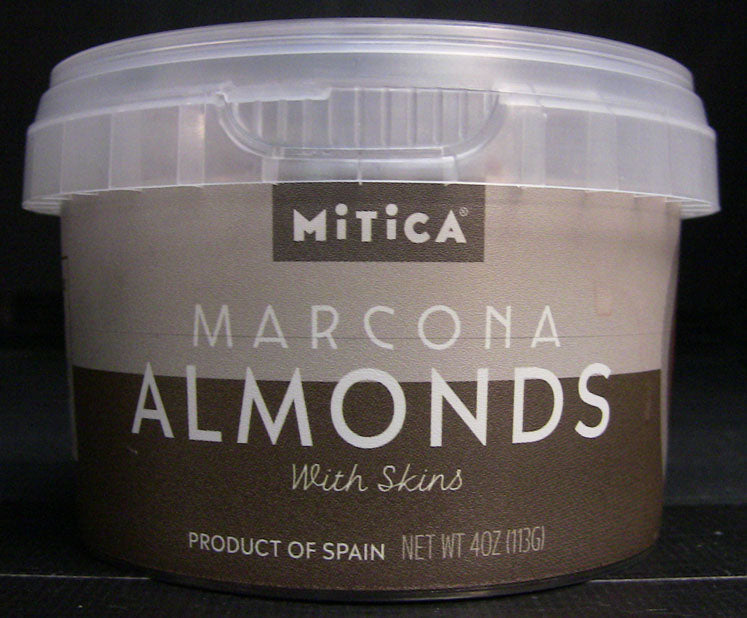 Wholesale Marcona Almonds W/ Skin Mini Tub- Bulk