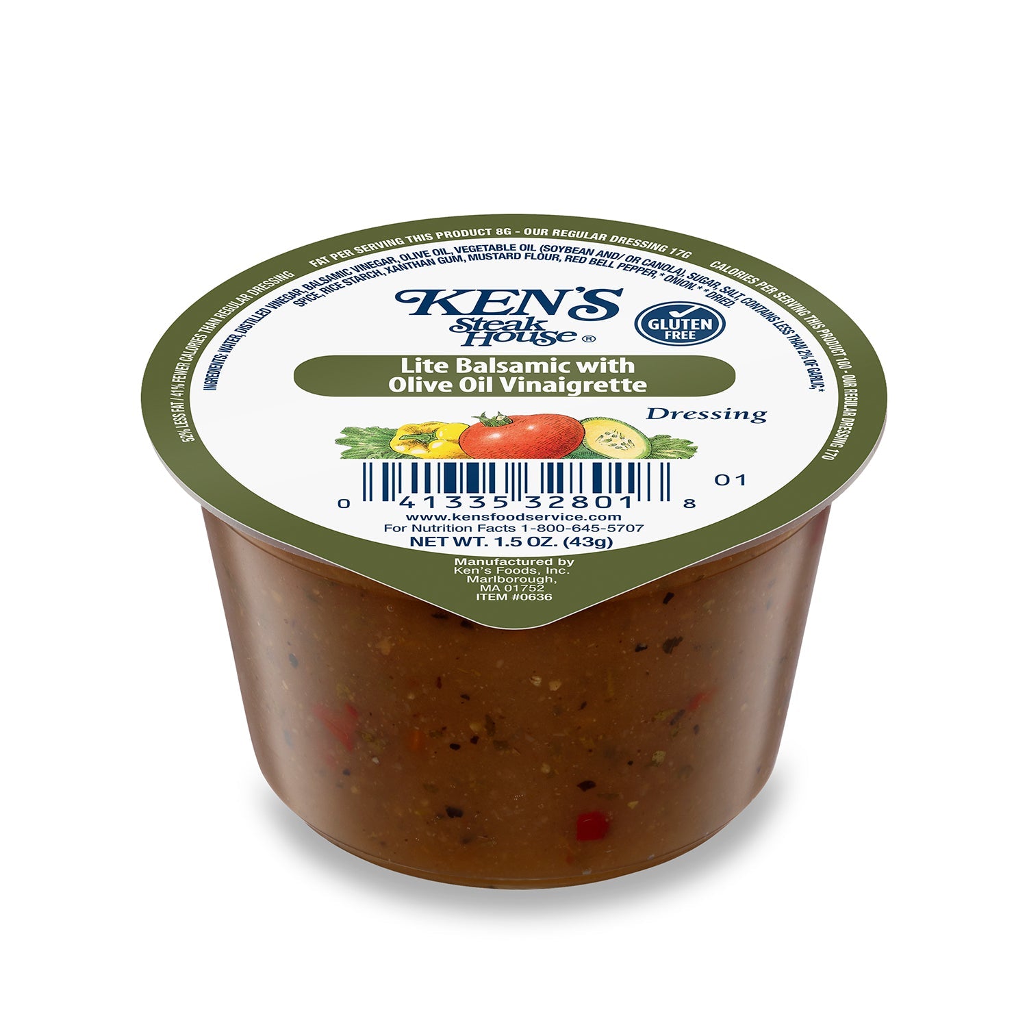 Wholesale Ken'S Case Lite Balsamic Vinaigrette Dressing- Bulk