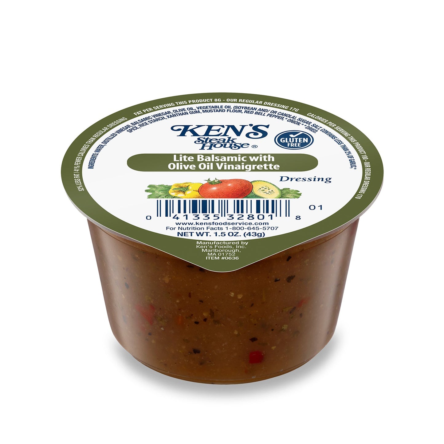 Wholesale Ken'S Case Lite Balsamic Vinaigrette Dressing- Bulk