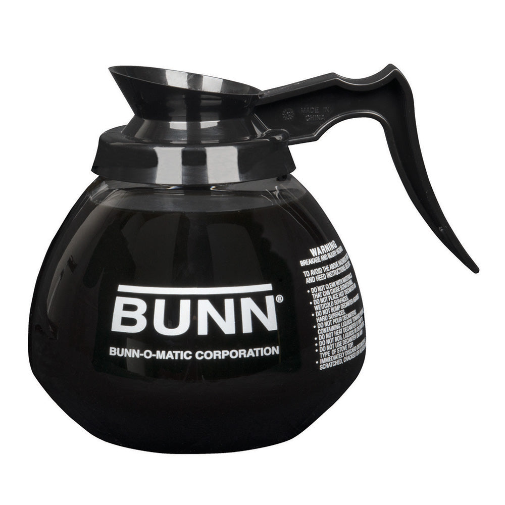 Wholesale Glass Case Glass Coffee Pot With Black Handle- Bulk