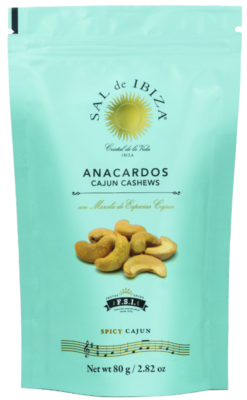 Wholesale Ibiza Cajun Cashews 80G- Bulk