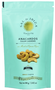 Wholesale Ibiza Cajun Cashews 80G- Bulk
