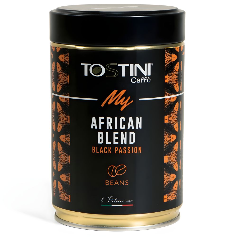 Wholesale Tostini Caffe Ground African Blend Coffee | 8.8oz tin- Bulk