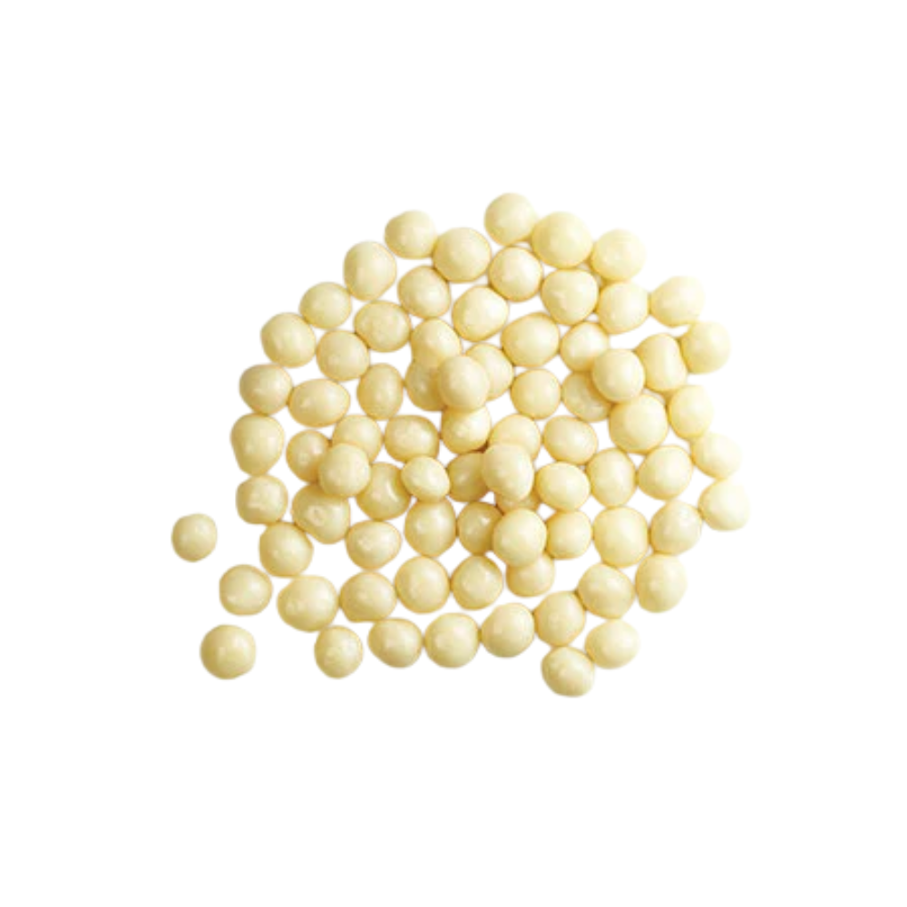 Wholesale Callebaut Each White Chocolate Crisp Pearls- Bulk