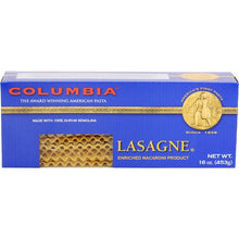 Wholesale Columbia Case Ribbed Lasagne Pasta- Bulk