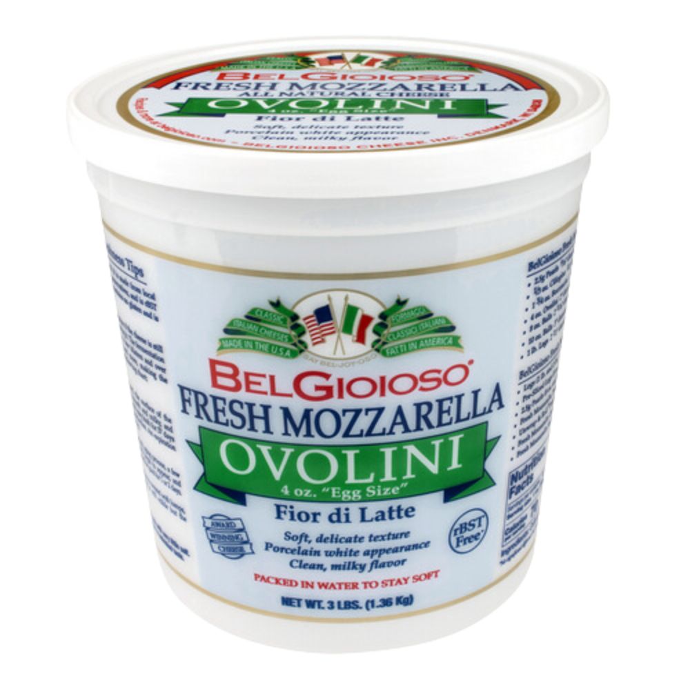 Wholesale Belgioioso Ovolini Mozzarella Cheese | 3 lbs- Bulk