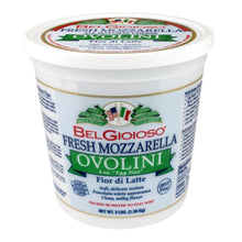 Wholesale Belgioioso Ovolini Mozzarella Cheese | 3 lbs- Bulk