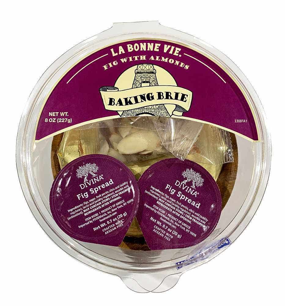 Wholesale Hampton Cheese Fig And Almonds Baking Brie 8 Oz- Bulk