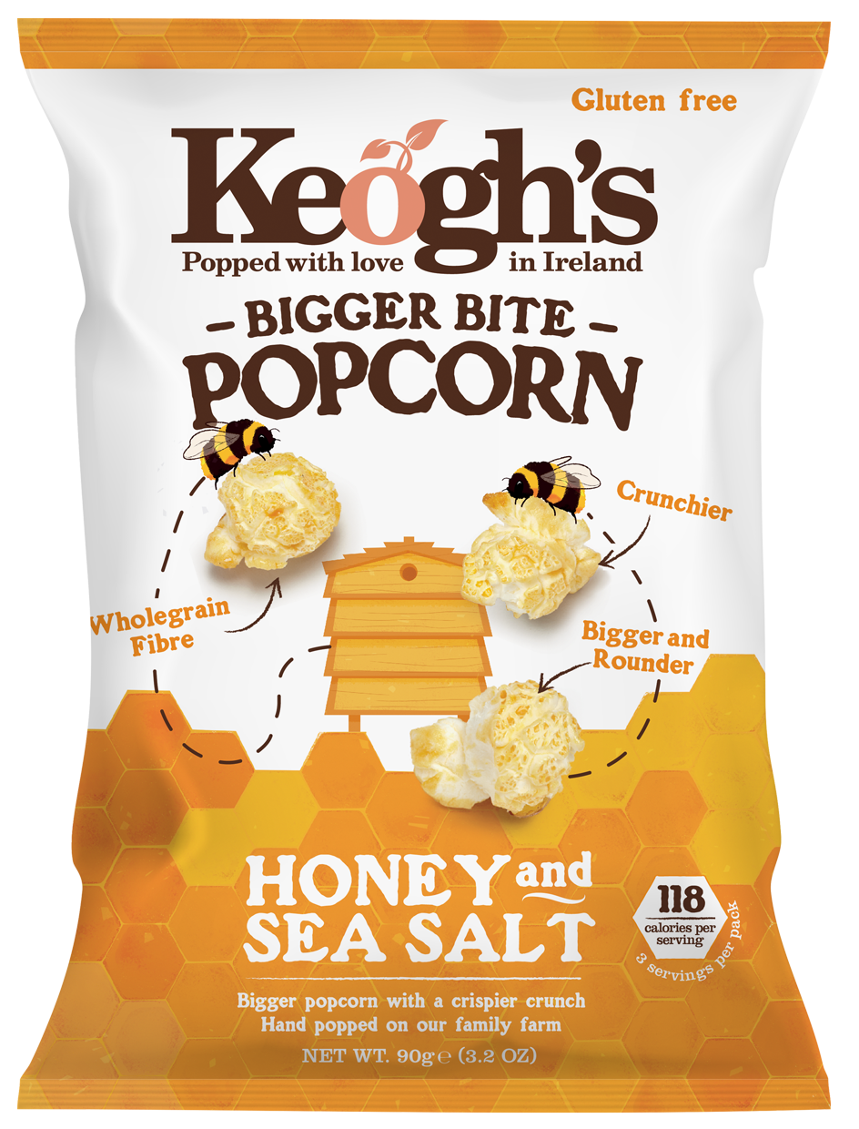 Wholesale Keogh'S Popcorn Honey Sea Salt- Bulk