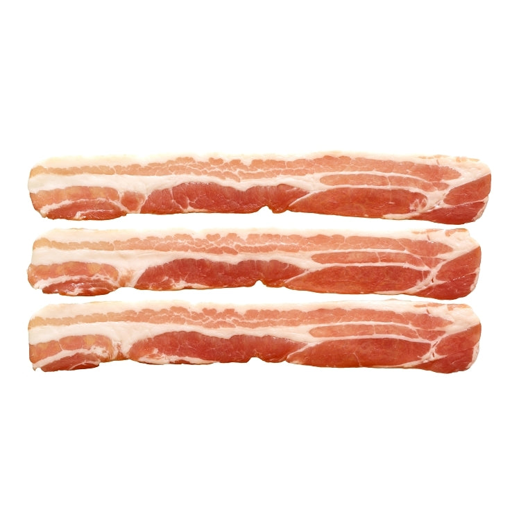 Wholesale Patuxent Farms Bacon, Pork 14-18 Count Sliced Laid Out Applewood Smoked Cured Raw Ref Gas- Bulk