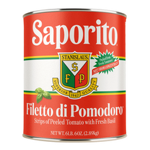 Wholesale Saporito Case Filetto Di Pomodoro With Fresh Basil- Bulk