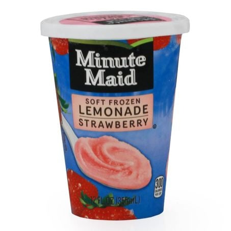 Wholesale Minute Maid Case * Soft Frozen Strawberry Lemonade Cups- Bulk