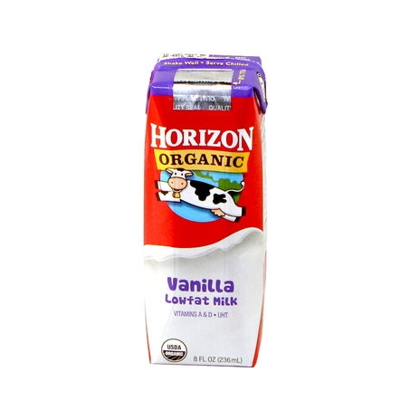 Wholesale Horizon Case Organic Low Fat Vanilla Milk- Bulk