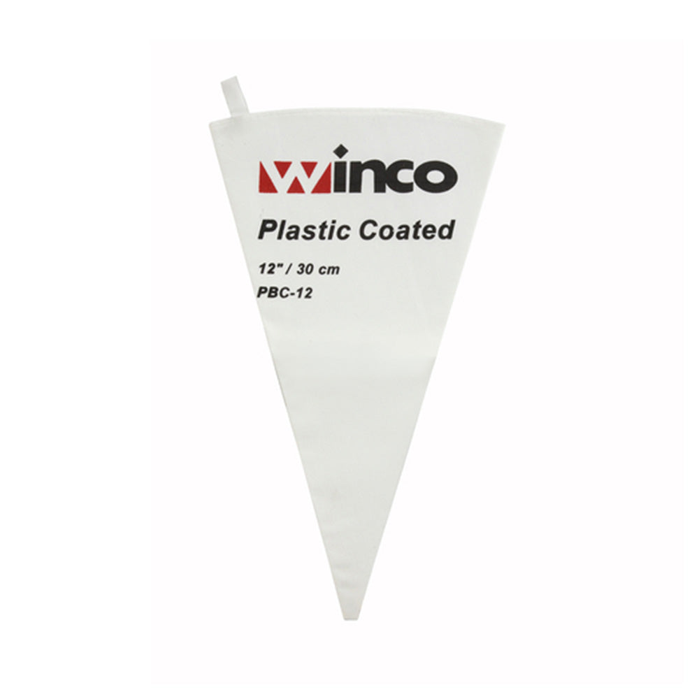 Wholesale Winco 12 Canvas/Plastic Pastry Bag | 12 count- Bulk