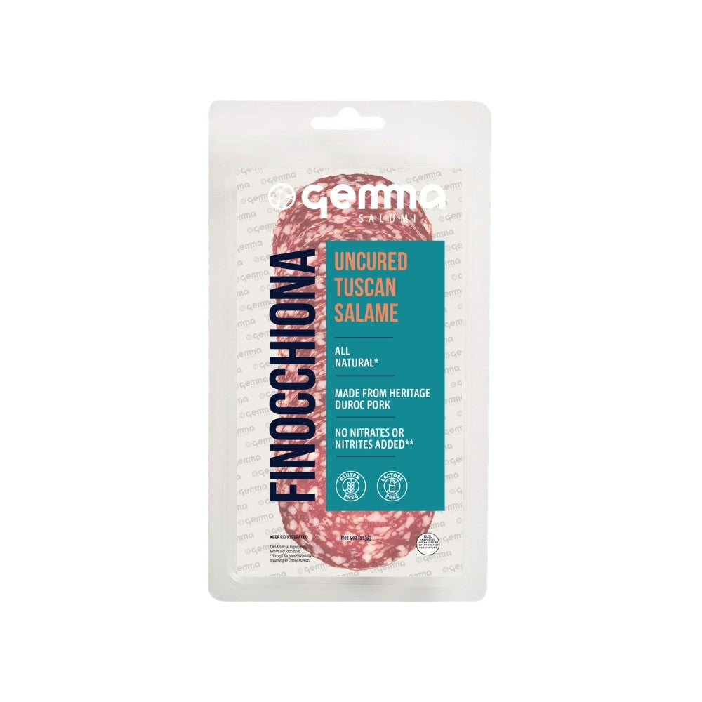 Wholesale Gemma Sliced Finocchiona Salame | 4 oz- Bulk