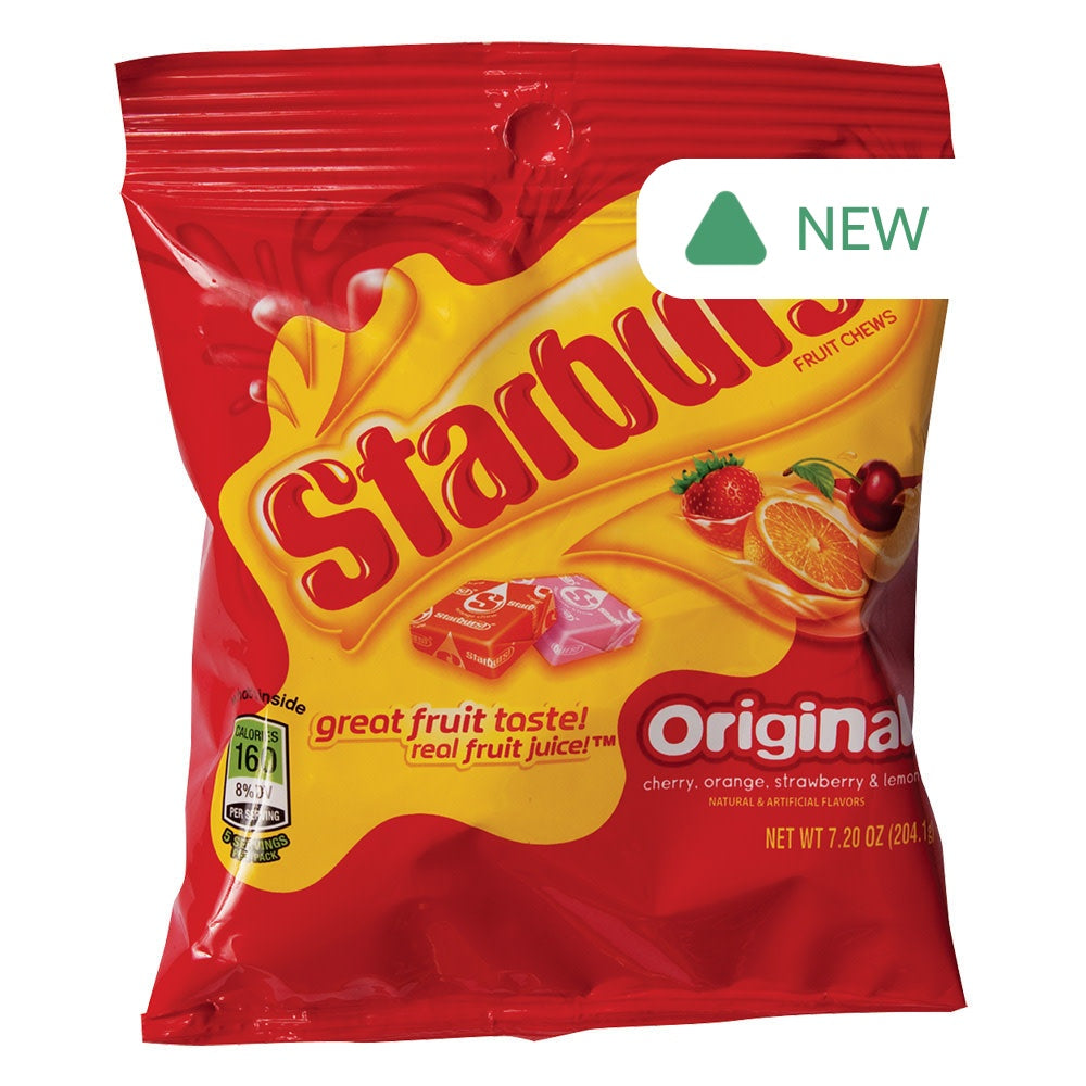 Wholesale Starburst Original 7.2 Oz Peg Bag- Bulk