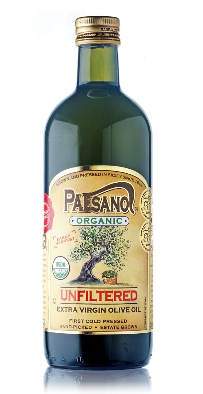 Wholesale Paesanol Sicilian Organic Unfiltered Extra Virgin Olive Oil 1 LT- Bulk