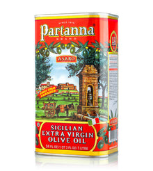 Wholesale Partanna Sicilian Extra Virgin Olive Oil 1 LT- Bulk