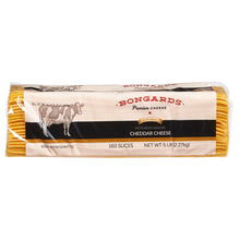 Wholesale Bongards Sliced Blended Yellow Cheddar Cheese | 5 lb- Bulk