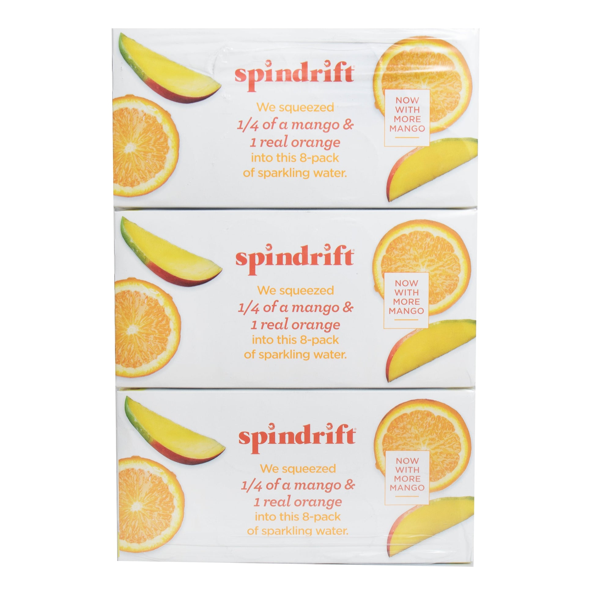 Wholesale Spindrift Sparkling Orange Mango 12oz- Bulk